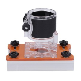 Base de Enrutador para Carpintería, Cubierta Transparente, Soporte con Ranuras, Kit de Sujeción para Recortadora de Madera, Ajuste de 6 a 56mm
