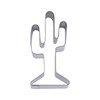 Staedter Cactus Shape Cookie Cutter, Silver