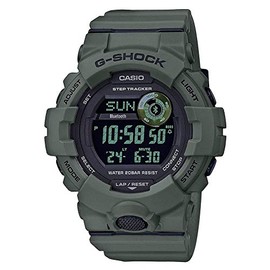 G-Shock Men's Casio Digital Power Trainer Connected Green Resin Watch GBD800UC-3