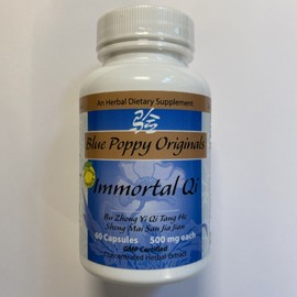 Blue Poppy Originals -  Immortal Qi  - 60 Caps  Mfg 10/21 Exp 10/26