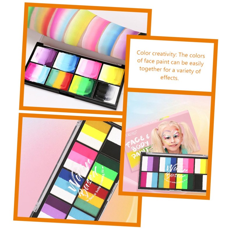 Baluue 1 Set Paints Face Paint Kit Kits Face Glitter