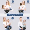 Safotad Baby Carrier with Hip Seat, Ergonomic Front Carrier for