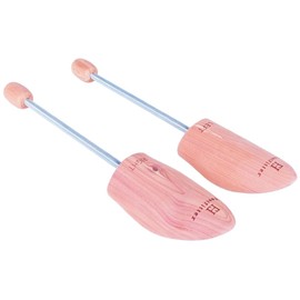 FootFitter Travel Cedar Shoe & Boot Tree, Portable & Compact American Cedar Wood Shoe Trees (Women) One Pair
