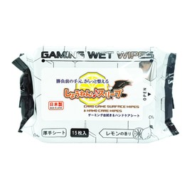 [Compatible with Shonen Sleeves] Gaming Towel Thick Wet Sheet [Lemon Scent] Shonen Sheet 2 Packs (30 Sheets)