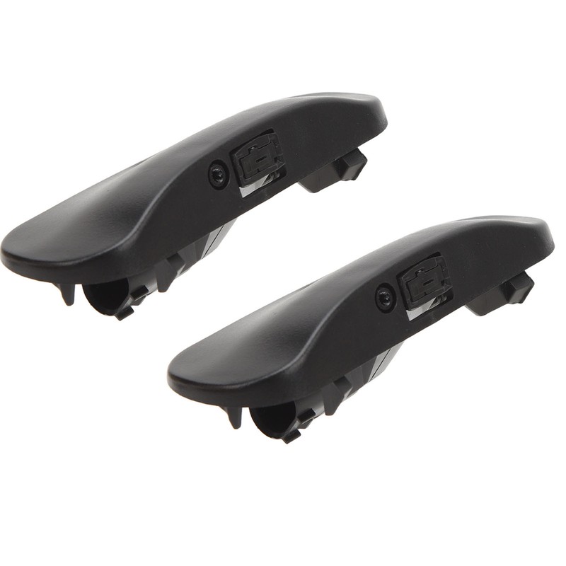 Pair Windshield Washer Nozzles 4G0955987A Heated Windscreen Wiper Washer Fluid