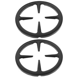 BESTonZON 2pcs Coffee Pot Rack, 15cm Universal Mocha Pot Stand, Gas Iron Pot Stand Hob Adaptor Gas Ring Reducer for Coffee Pot, Iron Coffee Pot Shelf Gas Stove Pot Reducer Ring Holder Base Trivet