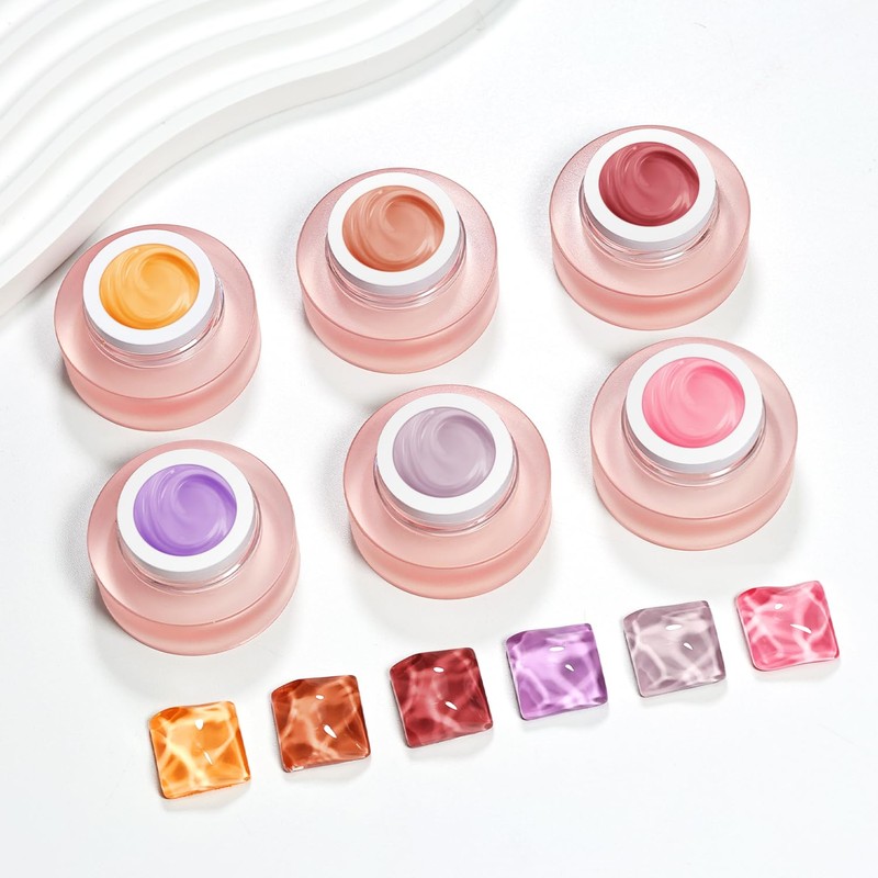 JODSONE 6 Farben Pat Painting Gel-Nagellack für Nailart-Design