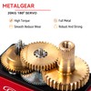 Miuzei 20KG RC Servo Motor High Torque Metal Gear Digital