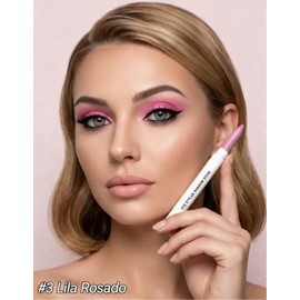 Erinde Sombra de Ojos en Barra con Brillo Resistente al Agua,Larga Duración | Sombra de Ojos Nude Cremoso, Fácil de Difuminar, Maquillaje de Ojos Bril