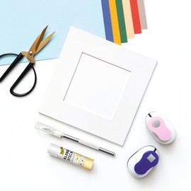 Folia 2334 Cardboard Photo Frame 166 x 166 mm for Photo Format 10 x 10 cm