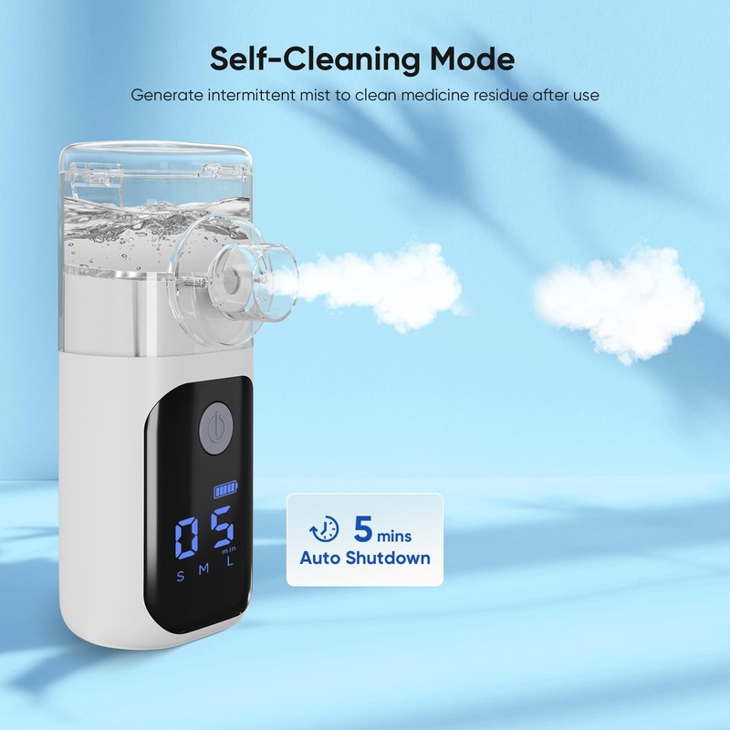 Nebuliser Machine for Adults & Kids,Efficient & Quiet Portable Nebuliser