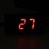 Motorcycle Digital Water Temperature Gauge Ultra Thin DC 12V LCD