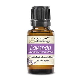 Lavanda - Aceite Esencial Puro 15 ml - Grado Terapéutico - Auténtica Aromaterapia Florium
