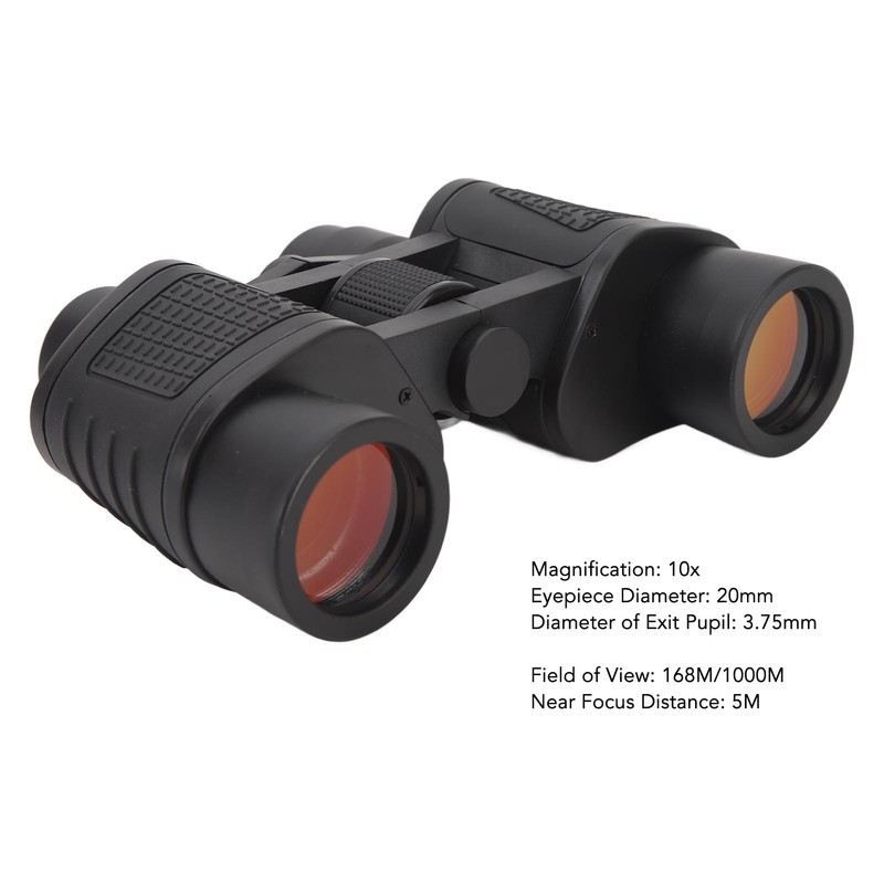 80X80 High Power Binoculars 10X HD FMC Multilayer Coated Optical