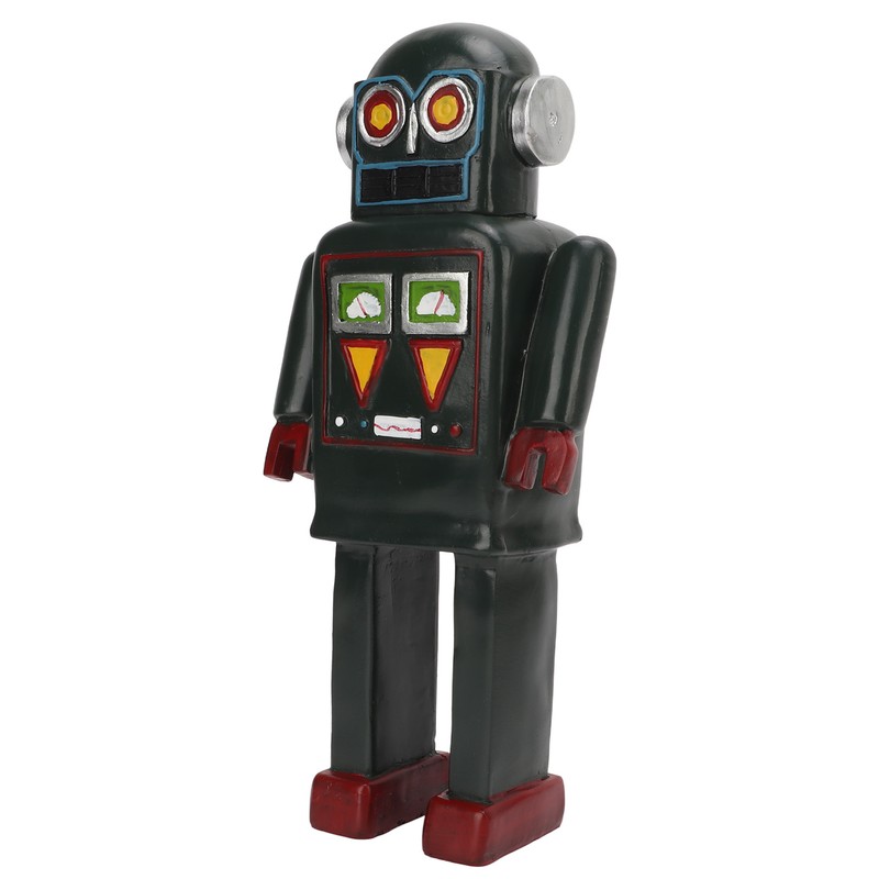 Robot Statue European Style Retro Robot Statue Decoration Shooting Props