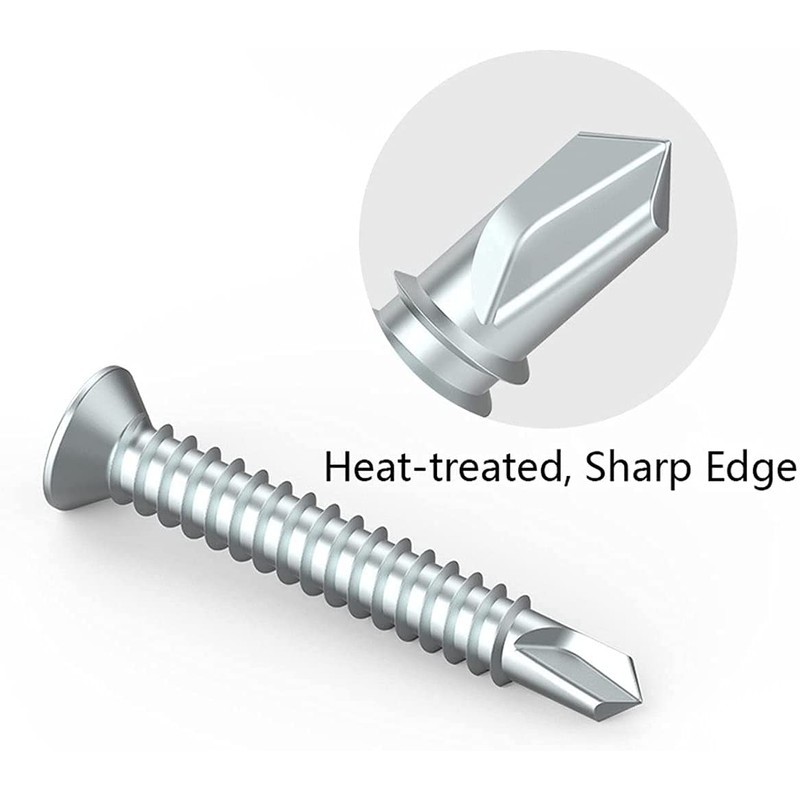 TERF® Self Drilling Countersunk Screws 4.2 X 65mm Self Tapping
