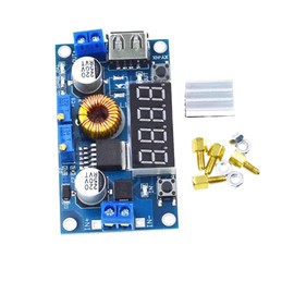 YOURRYONG 3pcs 5A Constant Voltage and Constant Current Step Down Power Module LED Driver with USB Port Conversion Board