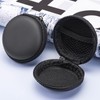 Earbud Storage Case, Semi-Hard Case, With Inner Net Pocket, Compact,
