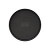Tusco Products TR22BK Round Tray Planter Saucer, 22", Black
