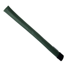 Sunfish Leather Golf Alignment Stick Cover Holds 2 Sticks Green