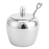 Stainless Steel Sugar Bowl, 304 Stainless Steel Unbreakable Sugar Bowl
