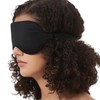 Sleep Mask Silk Cover - Eye Contour Built in No