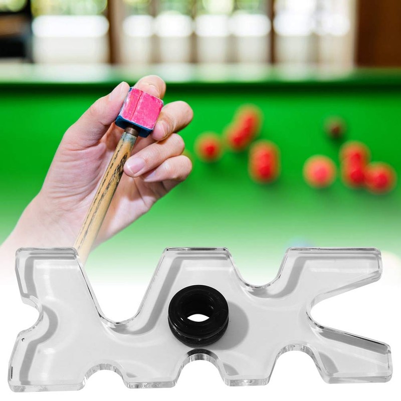 SALUTUY Billiard Cue Bridge Head, Portable and Lightweight Design Billiard