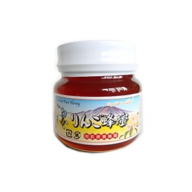 Ogihara Bee Garden Japanese Apple Honey in Flat Bottle, 10.6 oz (300 g) x 1 Bottle