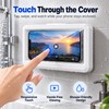 Waterproof Phone Holder for Shower Use – Anti-Fog Wall-Mounted Touchscreen