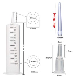 GNEGKLEAN 150ML Enema Syringe Cleaning Douche System
