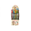 TINYMILLS 24 Pcs Garden Fairy Mushroom Stackable Pencil Assortment with