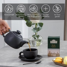 Ahmad Tea - Earl Grey - Black Assam & Ceylon Tea with Bergamot - Larger Tea Leaves, Loose - 250g