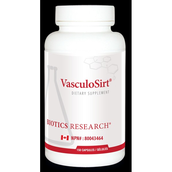 Biotics Research VasculoSirt 150 Capsules