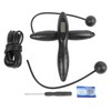 Black Smart Electronic Jump Rope with Counting Function Adult Fitness