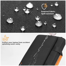 NIDOO 13 14 Inch Laptop Shoulder Messenger Bag Briefcase Sleeve for 13" 13.6" 14" MacBook Pro Air/Surface Laptop 5 4 3/14" ThinkPad X1 Carbon｜Yoga/ThinkPad P14s T14 E14 L14 /Yoga 7 /Latitude 7440