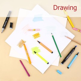 White Cardstock 12x12inch Card Stock Cover Paper 50 Sheet 85lb / 230gsm Thick Craft Paper for Scrapbooking, Home, School, Office, Craft Painting Art Works