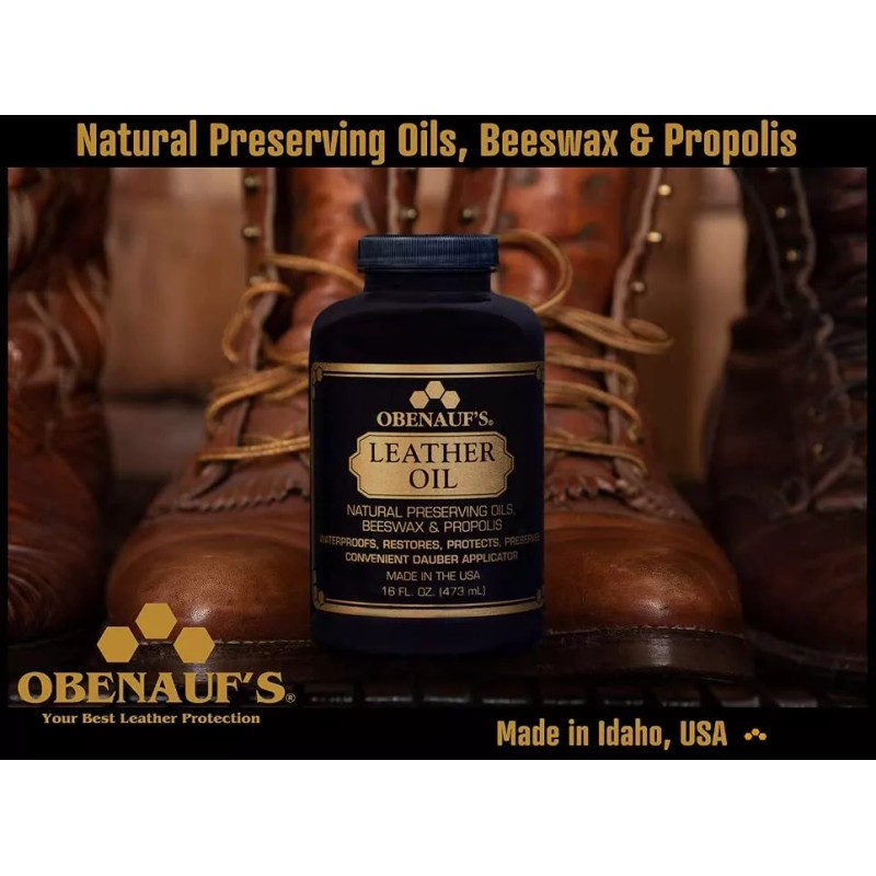 Obenauf's Leather Conditioner - Leather Oil - Restore and Protect