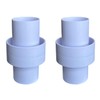 ATIE 1.5" Pool Hose Connector Coupling Adapter Connects Female Cuff