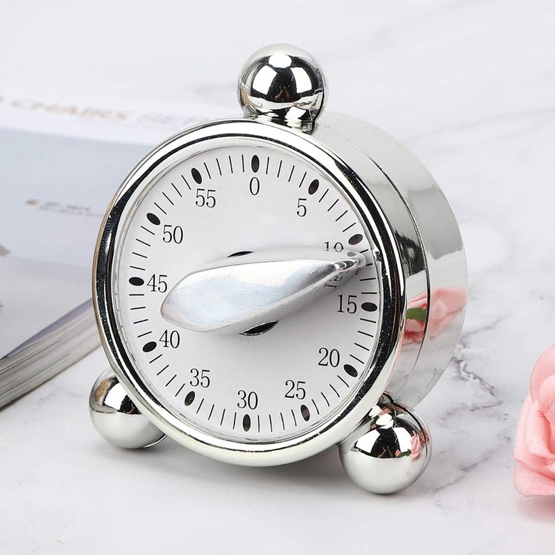 Kitchen Timer, Mechanical Countdown Timer Cooking Reminder Baking Alarm Clock