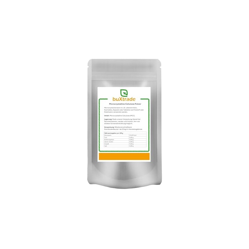 100 g Microcrystalline Cellulose Powder MCC Buxtrade