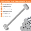 Makerfire Door Hinge Adjustment Tool (23-25mm), Hinge Gap Adjusting Wrench,