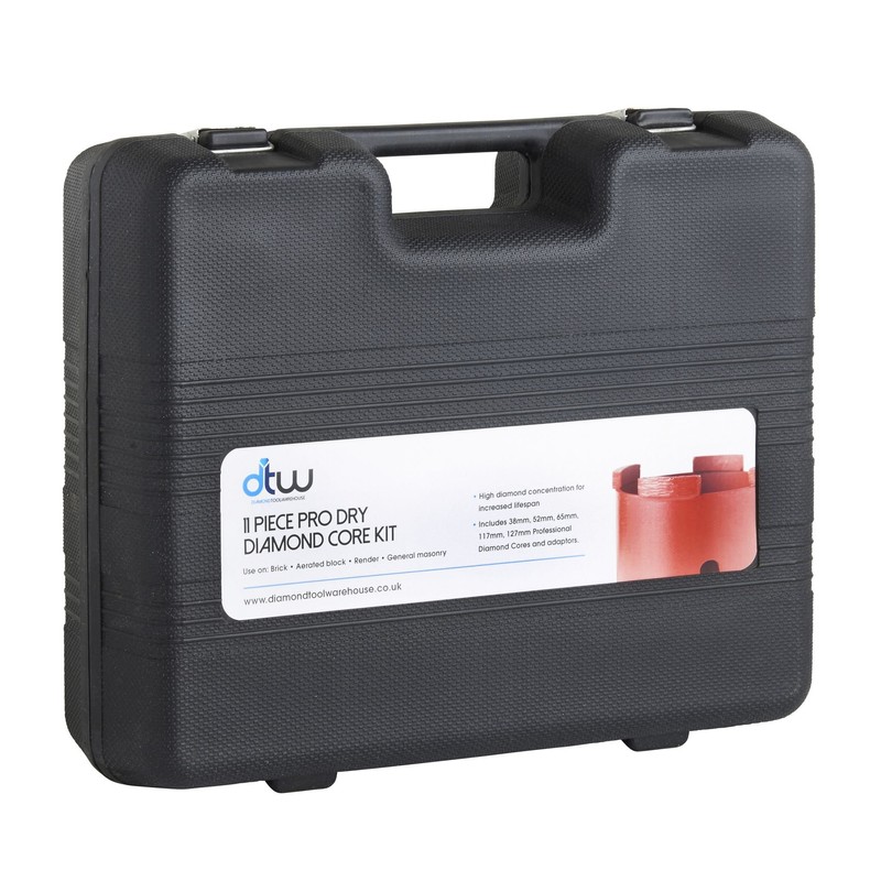DTW Pro Dry Diamond Cores, Kit & Accessories, Hex Adaptor