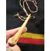Mohawkarts.com Native American Eagle Wing Bone Whistle Museum quality 8"