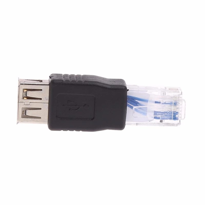 CABLEPELADO USB Female to RJ45 Male Adapter USB to Ethernet