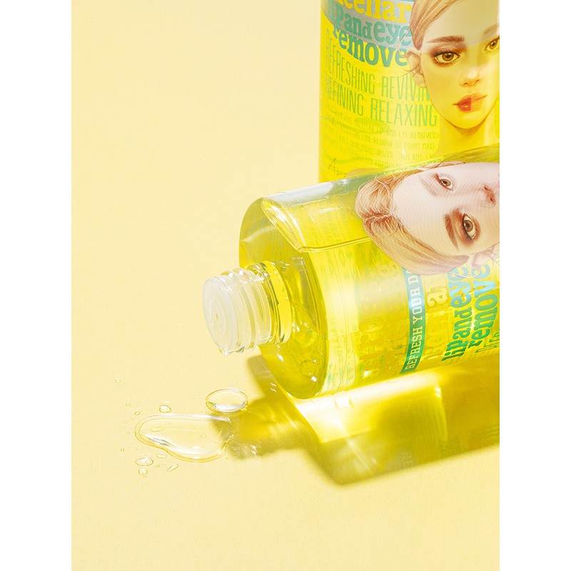 Ariel 스트레스 릴리빙 미셀라 립앤아이 리무버 300ml Stress Relieving Micellar