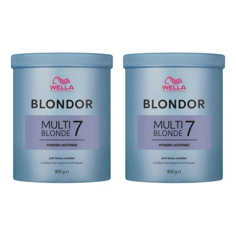 Wella Blondor Multi Blonde Powder 800gr Pack De 2