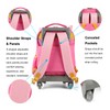 Toddler Rolling Backpack 16 inch Kids Wheeled Backpack Boys Girls