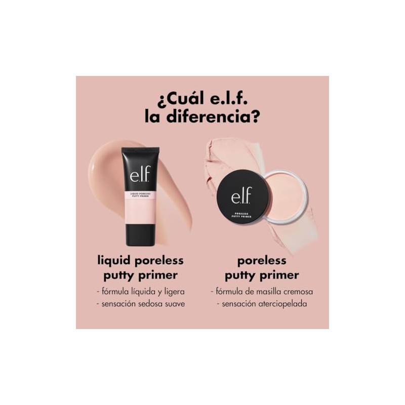 e.l.f. Cosmetics Poreless Putty Sheer Primer Prebase Difumina Poros 21
