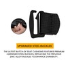 DealzCT Motorcycle Seat Cushion Gel Pad, Shock Absorption & Breathable