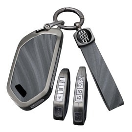 ontto Car Key Case Fits Kia Telluride EV9 Sorento EV3 Morning K3 K8 Picanto Rio Seltos 2023-2025 Key Case Brushed Key Cover Protective Key Fob 4/5/6/7/8/9 Buttons